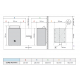 Calentador eléctrico para sauna - HUUM Core Wall Mini Combi 4