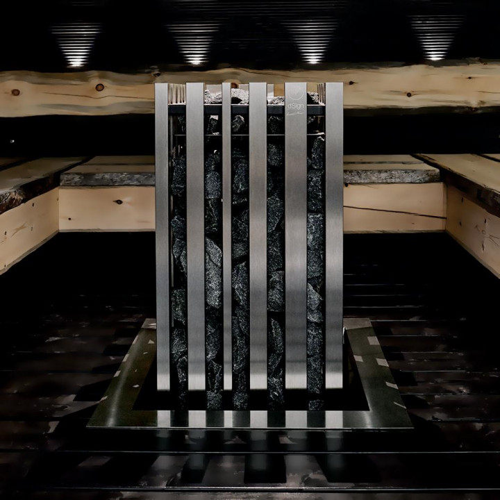 Calentador de sauna eléctrico - IKI MONOLITH 18 kW