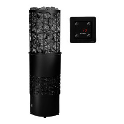 Calentador de sauna eléctrico - MONDEX KAIRA, negro  Calentador de sauna eléctrico - MONDEX KAIRA, negro
