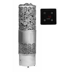 Calentador de sauna eléctrico - MONDEX KAIRA, acero  Calentador de sauna eléctrico - MONDEX KAIRA, acero