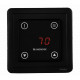 Calentador de sauna eléctrico - MONDEX KALLA, negro