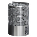 Calentador de sauna eléctrico - MONDEX TENO, acero inoxidable - 0