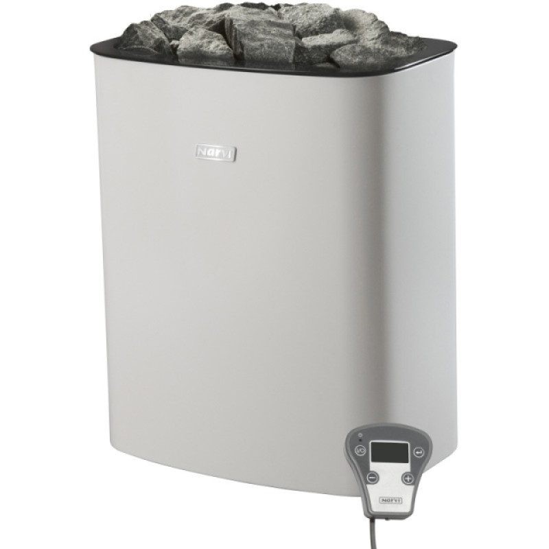 Calentador de sauna eléctrico - NARVI NC Eléctrico, blanco 6 kW