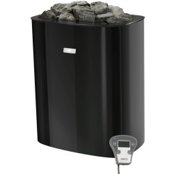 Calentador de sauna eléctrico - NARVI NC Eléctrico, negro 6 kW  Calentador de sauna eléctrico - NARVI NC Eléctrico, negro 6 kW