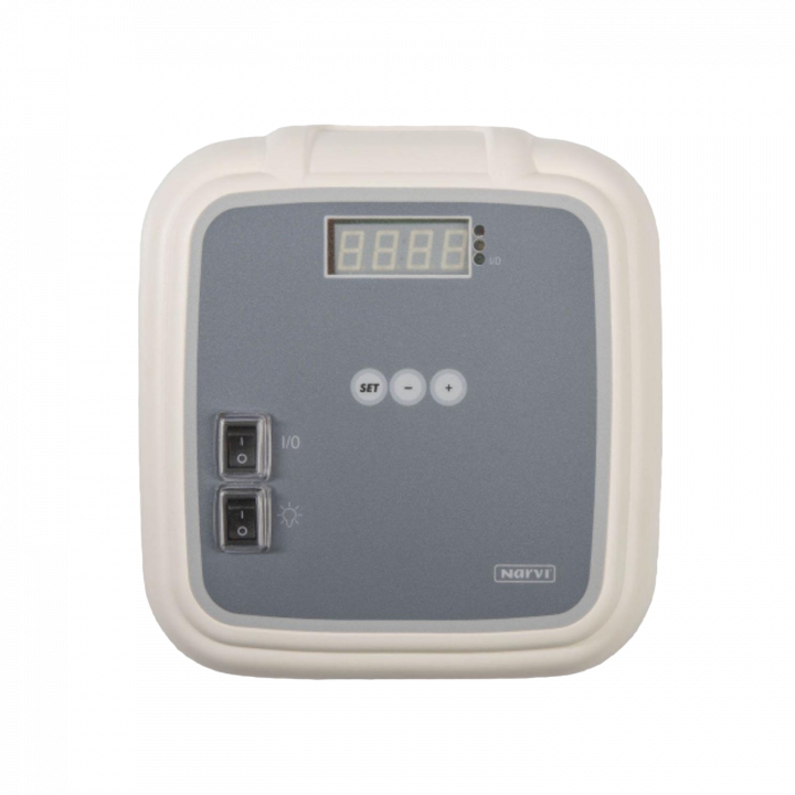Calentador eléctrico para sauna - Narvi Ultra, con unidad de control.