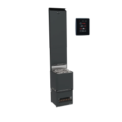 Calentador eléctrico para sauna - SAUNUM Pro Experience con panel de control 