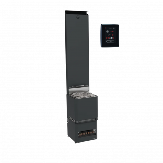 Calentador eléctrico para sauna - SAUNUM Pro Experience con panel de control