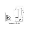 Calentador de sauna eléctrico – SAWOTEC Ari Corner 9 kW, sin unidad de control - 4