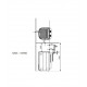 Calentador de sauna eléctrico SAWOTEC Savonia Combi, sin unidad de control, 10,5 kW