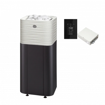 Estufa de sauna TULIKIVI HUURRE Integrada, con panel de control