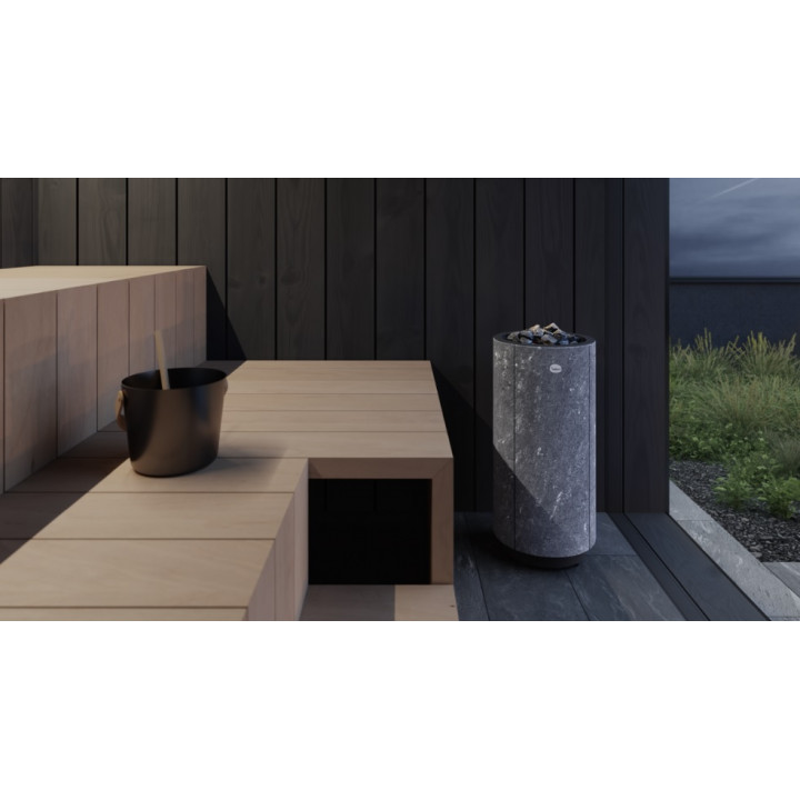 Calentador eléctrico para sauna TULIKIVI KAARNA Nobile M, con panel de control WIFI.
