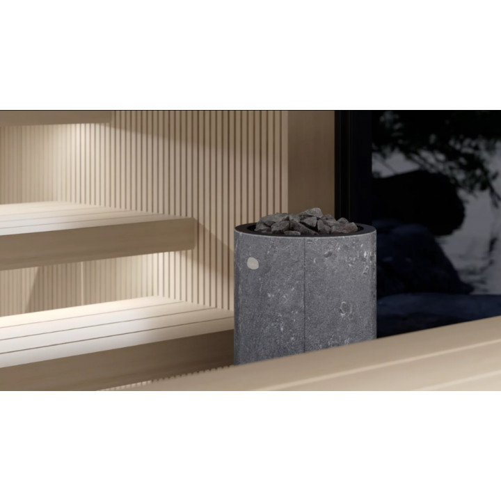 Calentador eléctrico para sauna TULIKIVI KAARNA Nobile M, con panel de control WIFI.