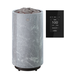Calentador eléctrico para sauna TULIKIVI KAARNA Classic L, con panel de control. 