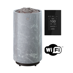 Calentador eléctrico para sauna TULIKIVI KAARNA Classic L, con panel de control Wifi. 
