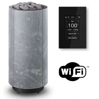 Calentador eléctrico para sauna TULIKIVI KAARNA Classic M, con panel de control WIFI.