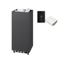 Calentador eléctrico para sauna TULIKIVI RAE, negro, con panel de control. - 0