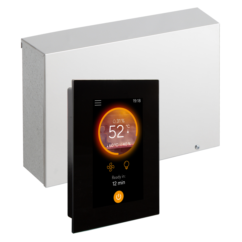 Panel de control del calentador de sauna eléctrico Harvia Fenix ​​​​Combi FX110C 11 kW