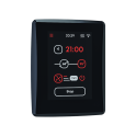 Calentador eléctrico para sauna - SAUNUM Experience Negro con panel de control - 1