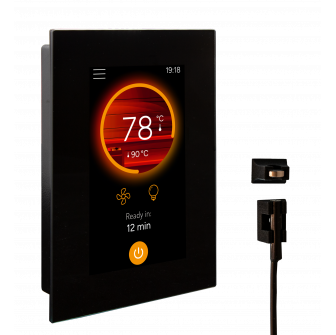Kit de actualización de panel de control para calentador de sauna eléctrico - Harvia Fenix ​​FX002XW Wifi con pantalla táctil y sensor de puerta
