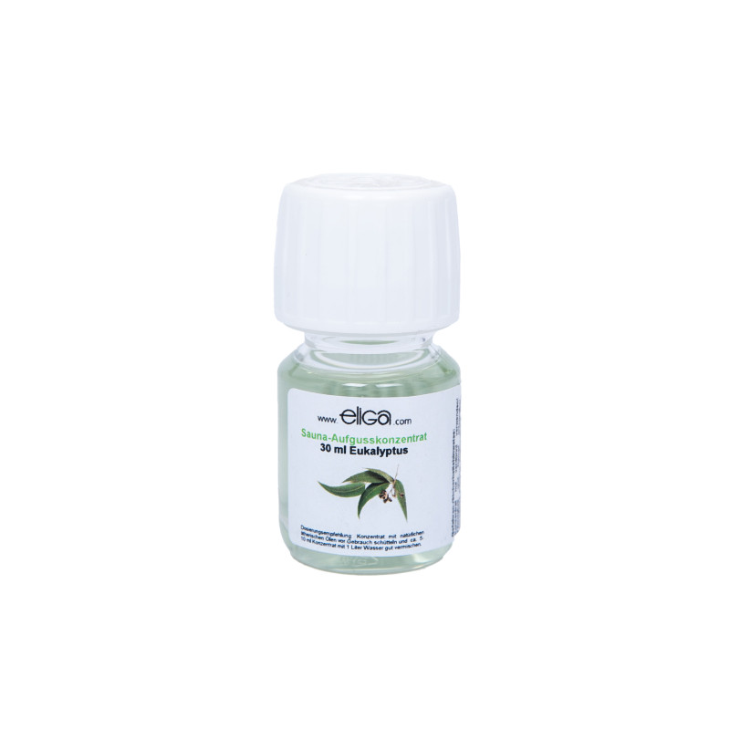 ELIGA sauna concentrado de infusión de aceite etéreo EUCALIPTO, 30 ml