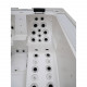 Bañera de hidromasaje exterior ELVIONA INFINIA para 3 personas.