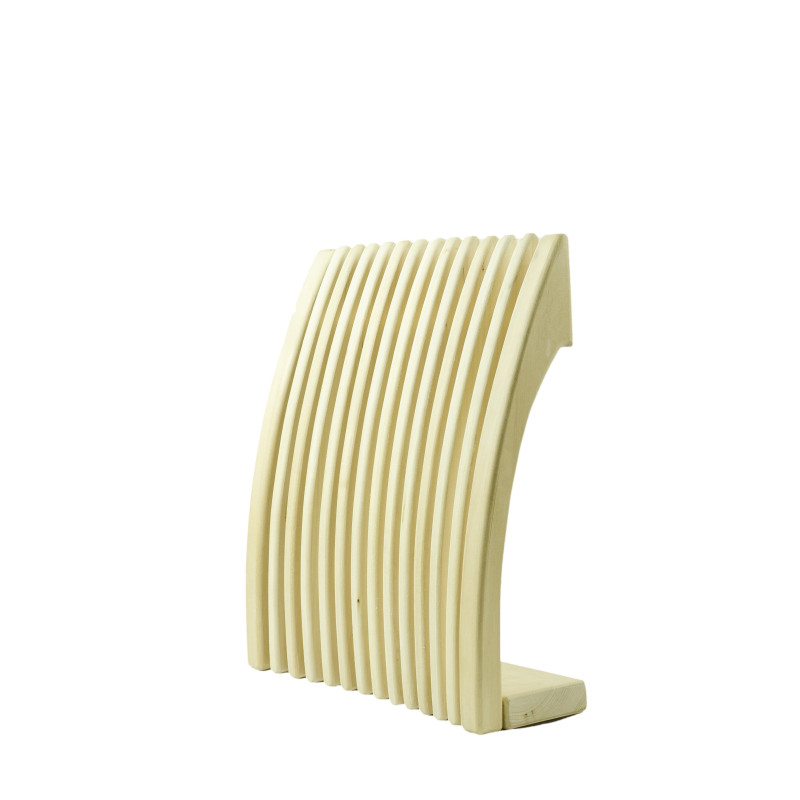 Respaldo-reposacabezas de sauna