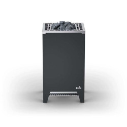 Calentador de sauna eléctrico - EOS Bi-O Cubo 2, antracita, estilo 2 