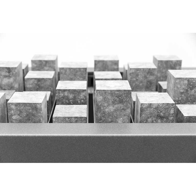 EOS S-LINE MYTHOS CUBIUS en alturas alternativas, 6 piezas, natural