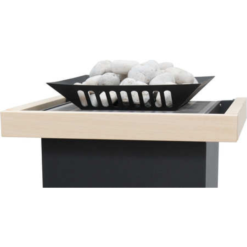 Extensión de depósito de rocas para más piedras para calentadores EOS CUBO/CUBO PLUS