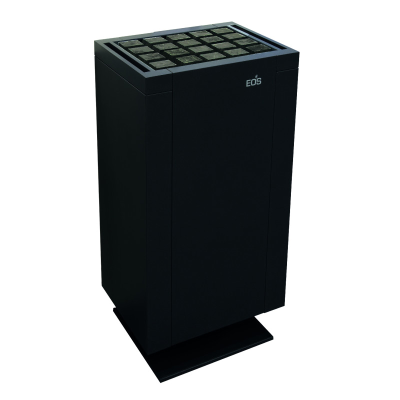 Calentador de sauna eléctrico - EOS Mythos S45, negro
