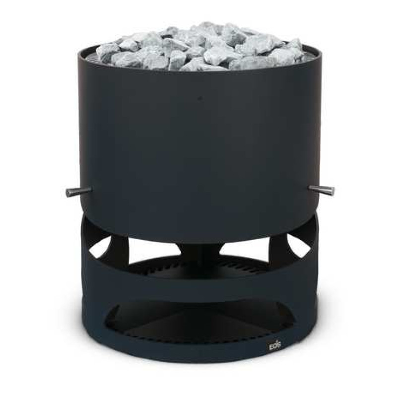 Calentador de sauna eléctrico - EOS Zeus L HD, negro