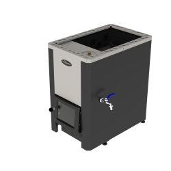 Estufa de leña para sauna VILPRA ETNA-22-WT-V con depósito de agua 