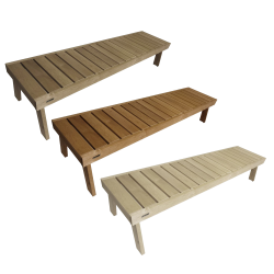 Banco de sauna Harvia Formula, 1200 x 450 mm 
