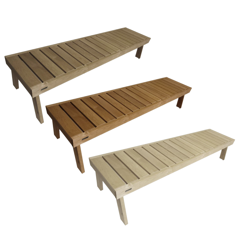 Banco de sauna Harvia Formula, 1200 x 450 mm