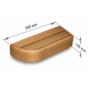 Elemento de banco final para bancos de sauna modulares, Thermo aspen - 10