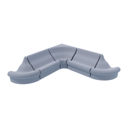 Asiento de sauna de vapor V-1 