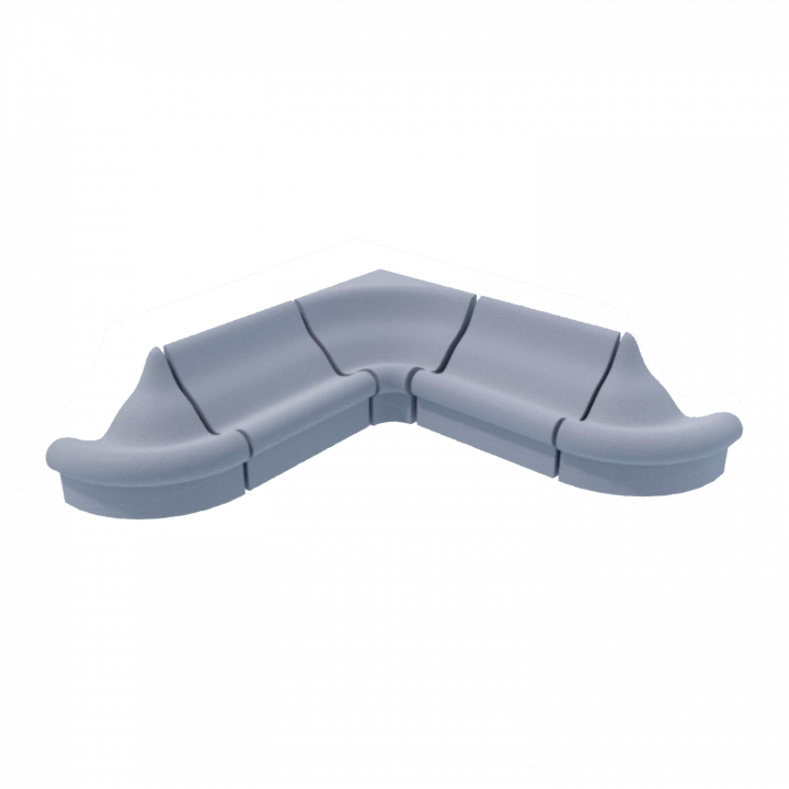 Asiento de sauna de vapor V-1
