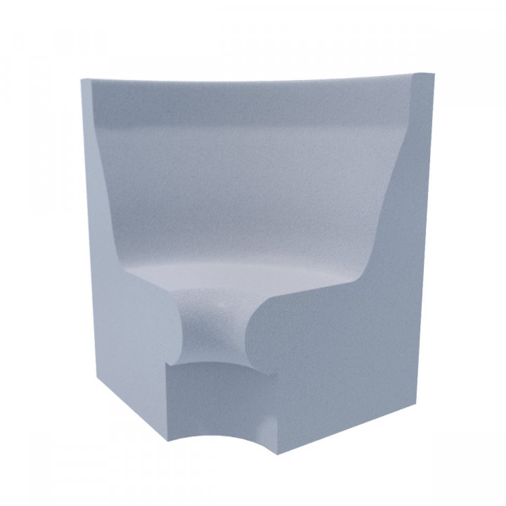 Asiento de sauna de vapor V-2, asiento de esquina