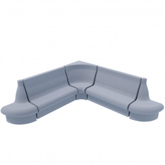 Asiento de sauna de vapor V-2