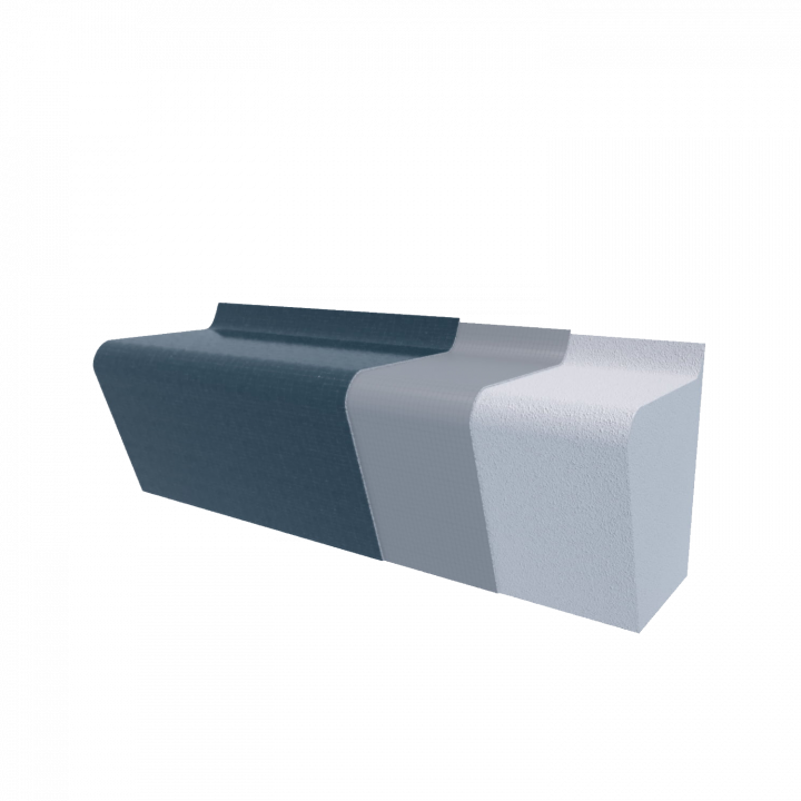 Asiento para sauna de vapor V-3, asiento directo