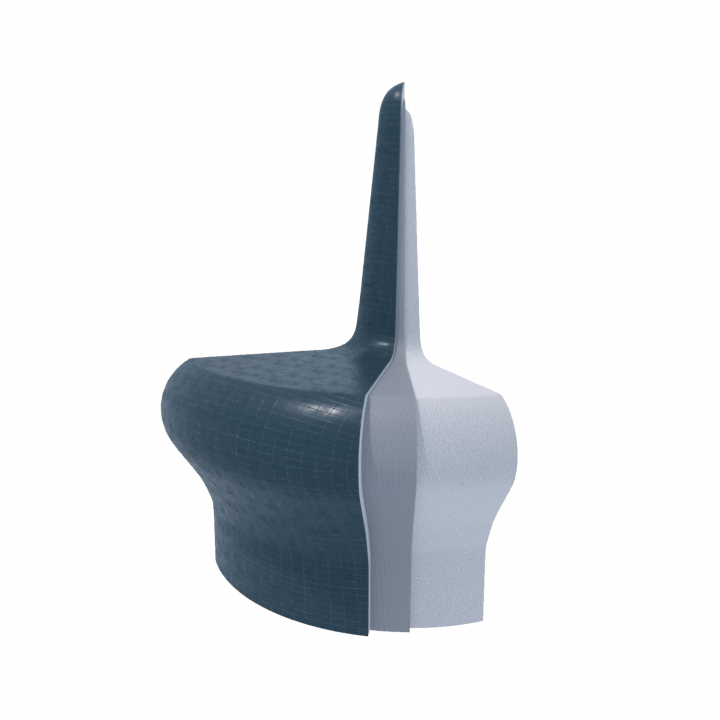 Asiento de sauna de vapor V-4, extremo del asiento
