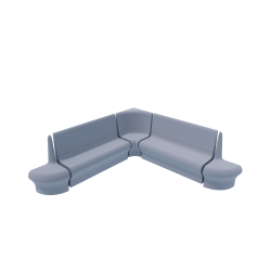 Asiento de sauna de vapor V-4 