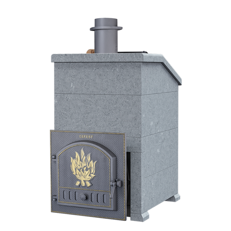Estufa de leña para sauna - Gefest GFS ZK 45 President 1160/60 Esteatita