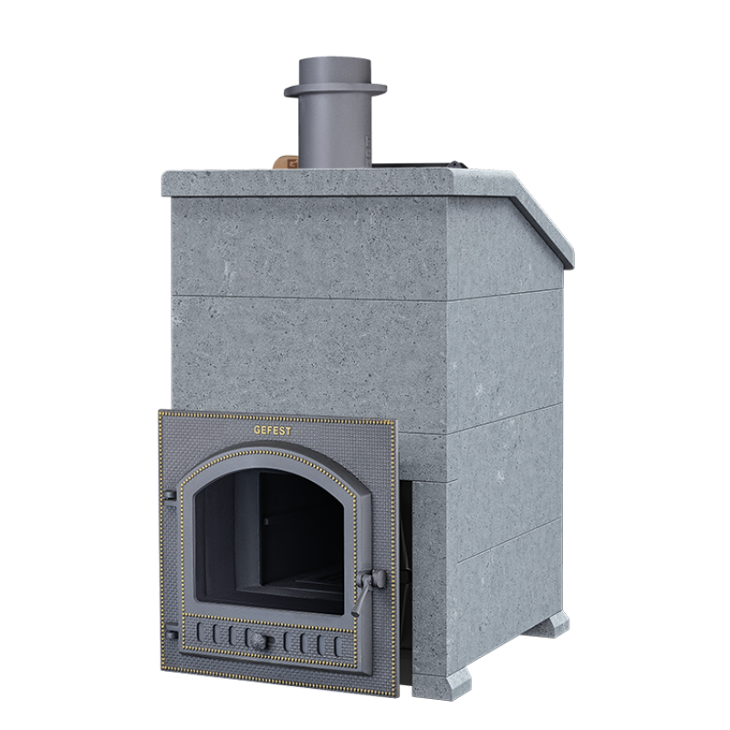 Estufa de sauna de leña - Gefest GFS ZK 45 (P) President 1160/60 Esteatita