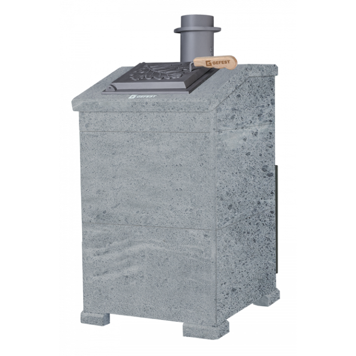 Estufa de leña para sauna - Gefest GFS ZK 45 President 1160/60 Esteatita