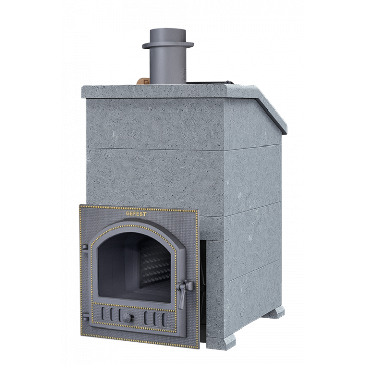 Estufa de leña para sauna - Gefest GFS ZK 25 (P) President 1020/60 Esteatita