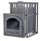 Calefactor de sauna de leña - Gefest GFS ZK 30 (P) en rejilla
