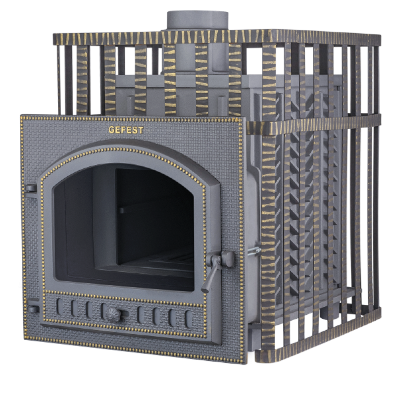 Estufa de sauna de leña - Gefest GFS ZK 45 (M) en rejilla