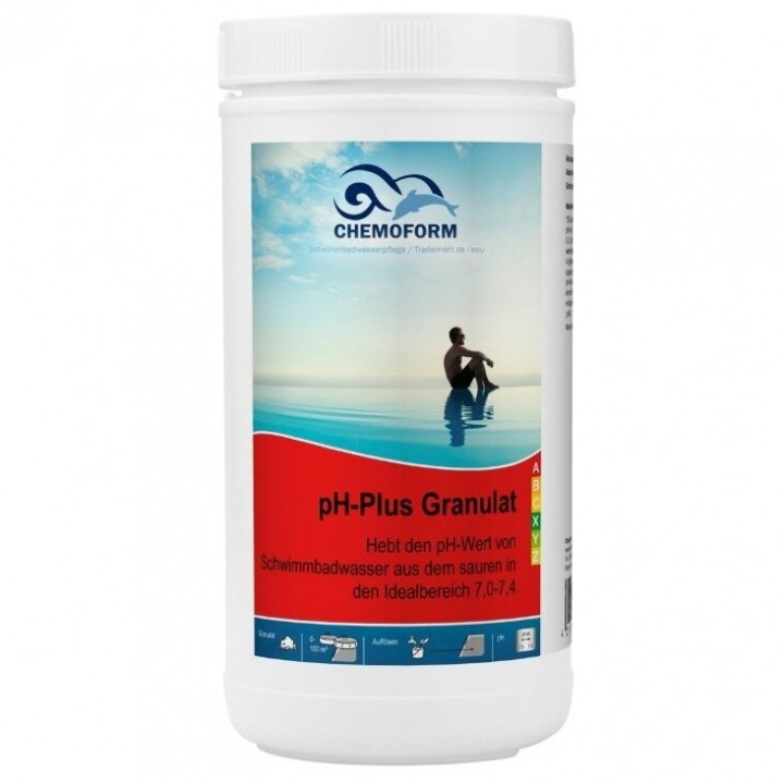 Gránulos de pH plus CHEMOFORM, 1,0 kg