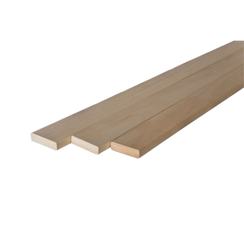 Banco de madera de 25 x 94 mm, abachi